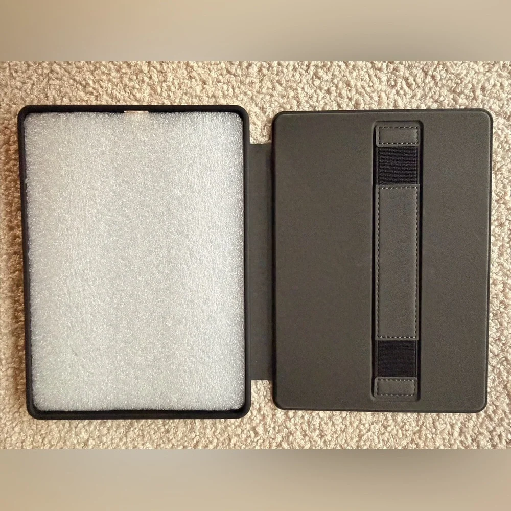 Polka Dot Tablet Cover Case - Black & White